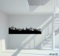 Preview: 46363 Wald und Berglandschaft Silhouette Wandtattoo